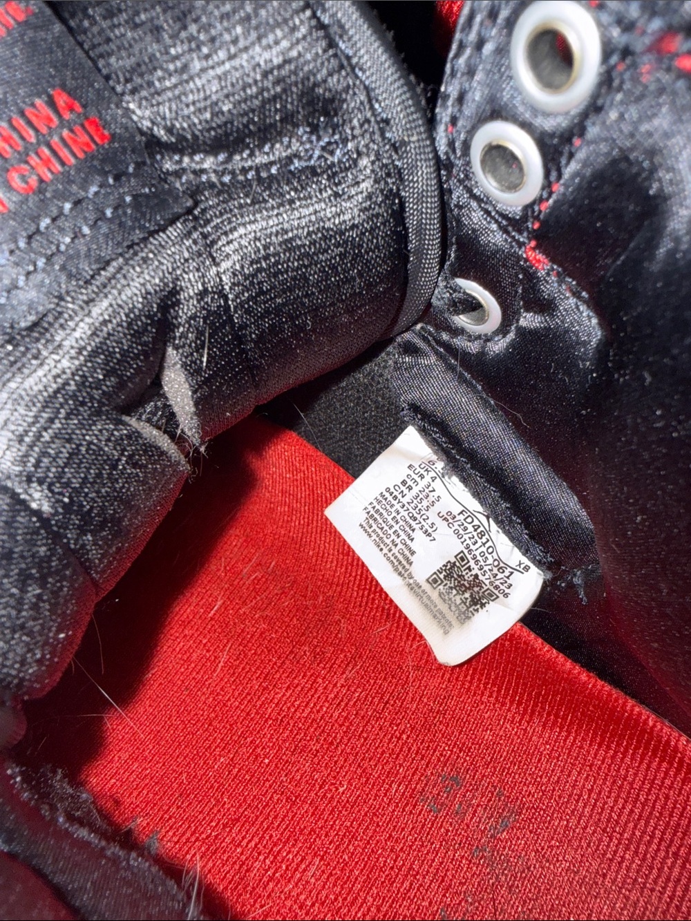 Air Jordan 1 High OG Satin Bred (Women’s Size 6.5) - w/ Box & Extra Laces - Picture 6 of 6